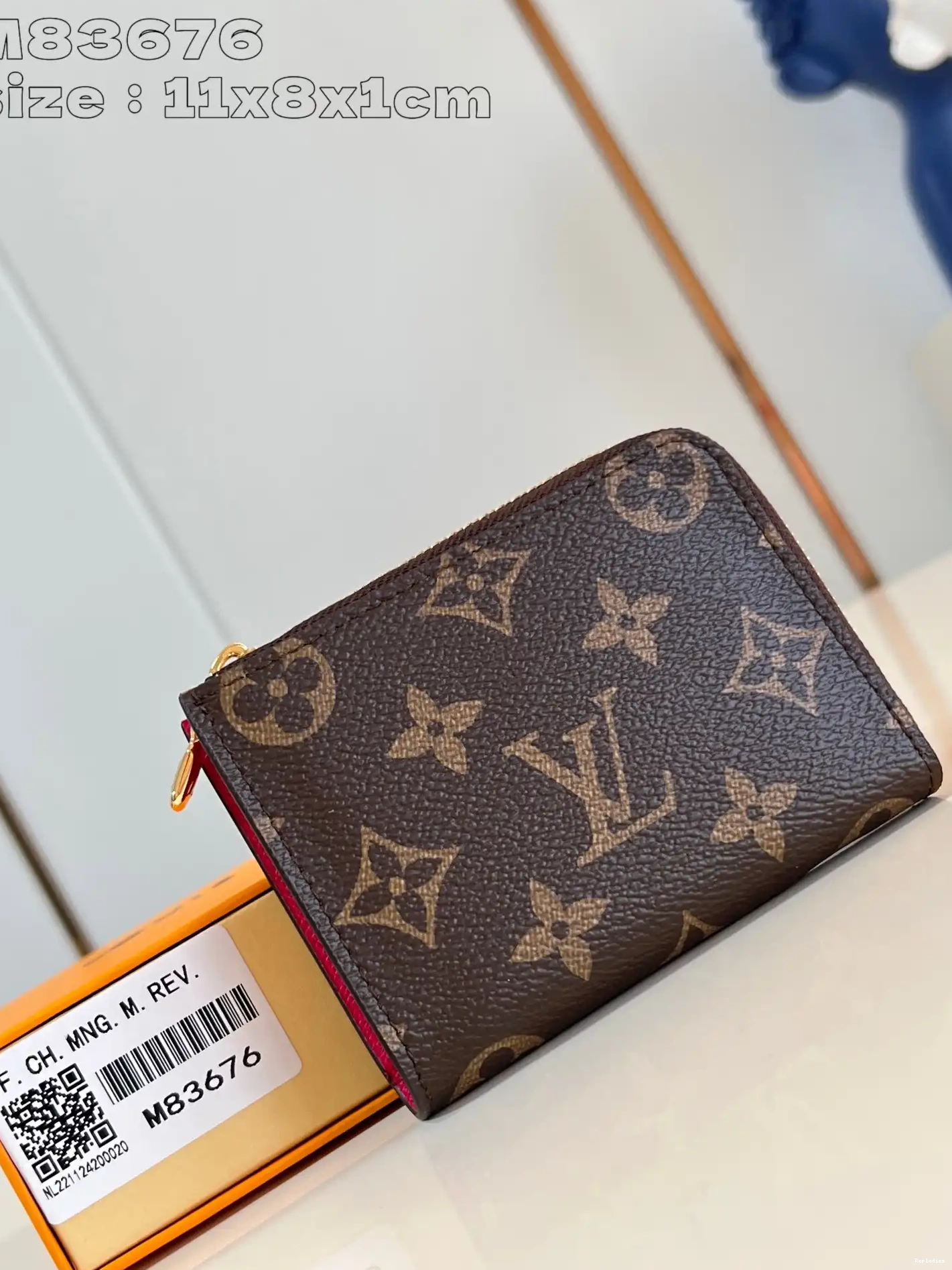 Cheap Louis Vuitton Compact Wallet-11*8.5*1.5CM Noa 0505